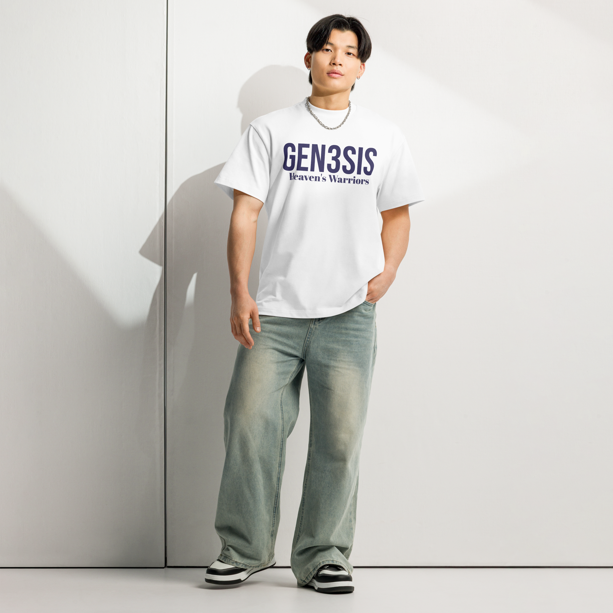 GEN3SIS | T-shirt Bianca Angelo
